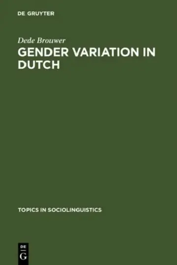 Cover of Gender Variation in Dutch