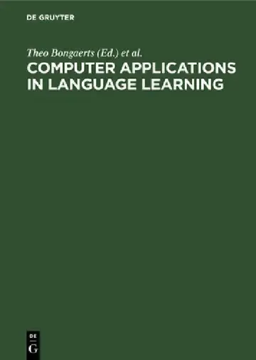 Cover of Computer Applications in Language Learning