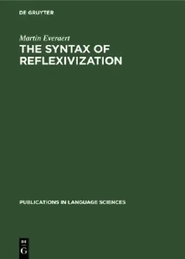 Cover of The Syntax of Reflexivization