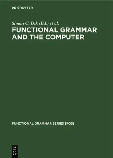 Cover of Functional Grammar and the Computer