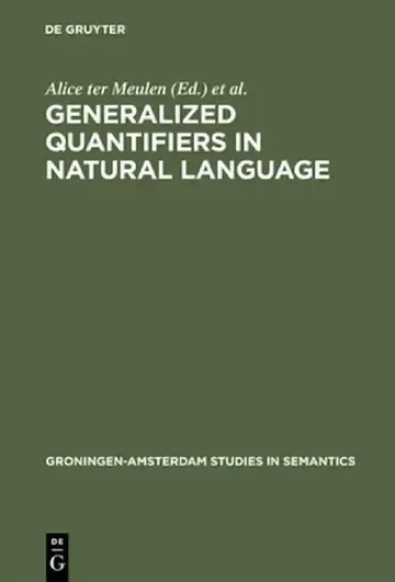 Cover of Generalized Quantifiers in Natural Language