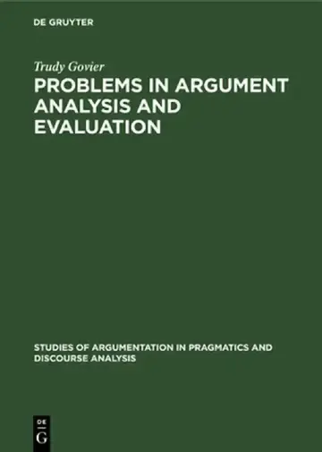 Cover of Problems in Argument Analysis and Evaluation