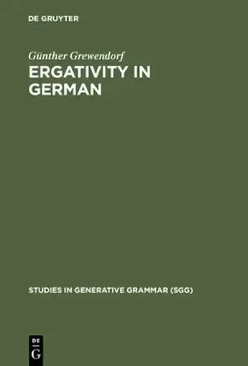 Cover of Ergativity in German