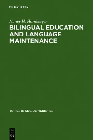 Cover of Bilingual Education and Language Maintenance