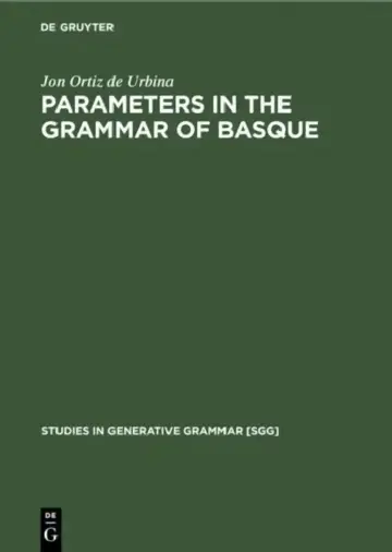 Cover of Parameters in the Grammar of Basque