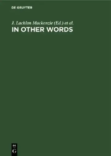 Cover of In Other Words