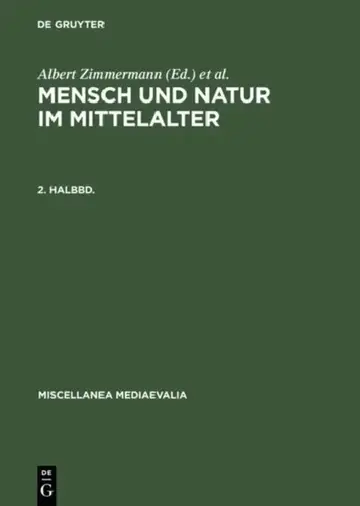 Cover of Mensch Und Natur Im Mittelalter. 2. Halbbd.