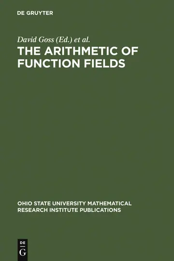 Cover of The Arithmetic of Function Fields