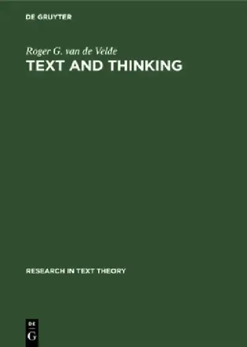 Cover of Text and Thinking