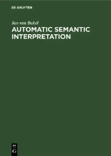Cover of Automatic Semantic Interpretation