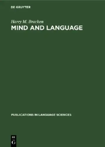 Cover of Mind and Language