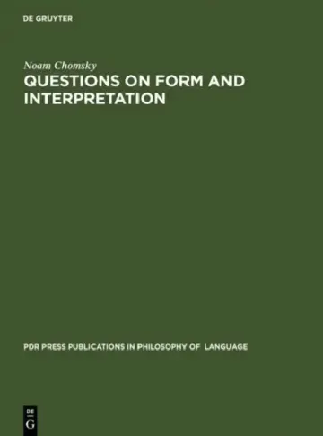 Cover of Questions on Form and Interpretation