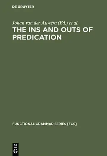 Cover of The Ins and Outs of Predication