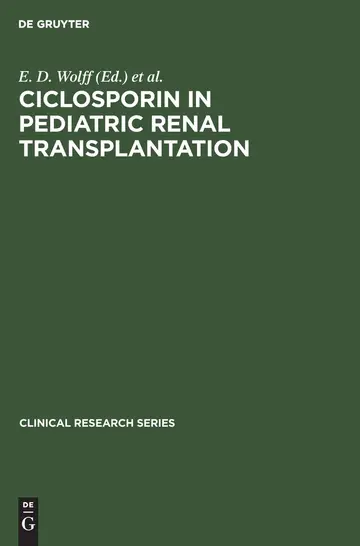 Cover of Ciclosporin in Pediatric