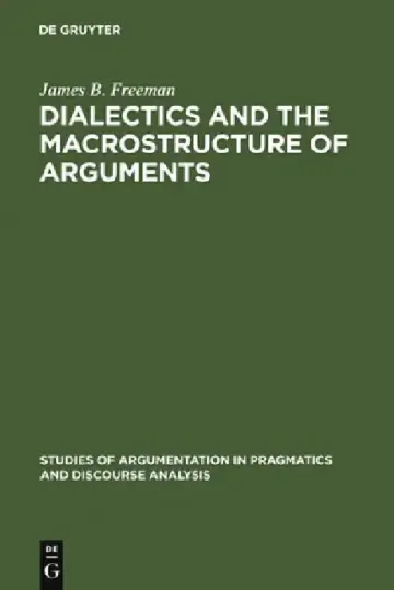 Cover of Dialectics and the Macrostructure of Arguments