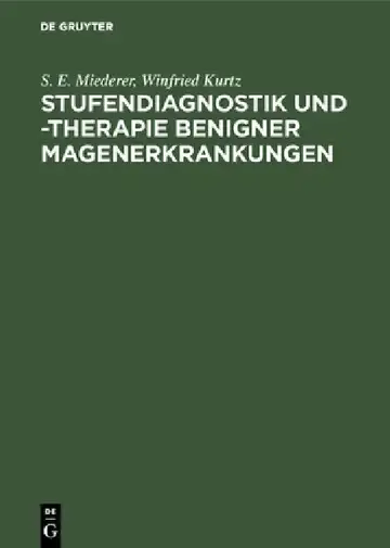 Cover of Stufendiagnostik und -therapie benigner Magenerkrankungen