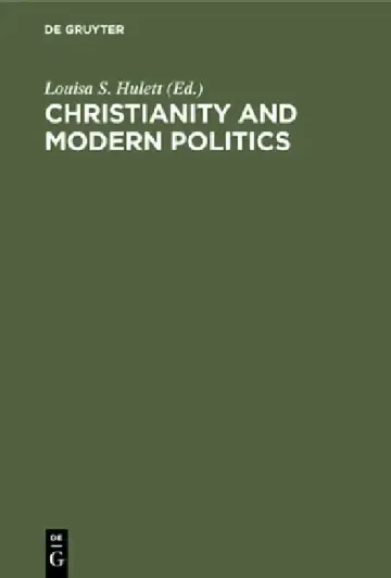 Cover of Christianity and Modern Politics