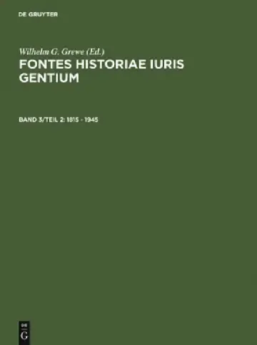 Cover of 1815 - 1945