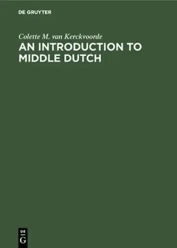 Cover of An Introduction to Middle Dutch