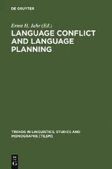 Cover of Language Conflict and Language Planning