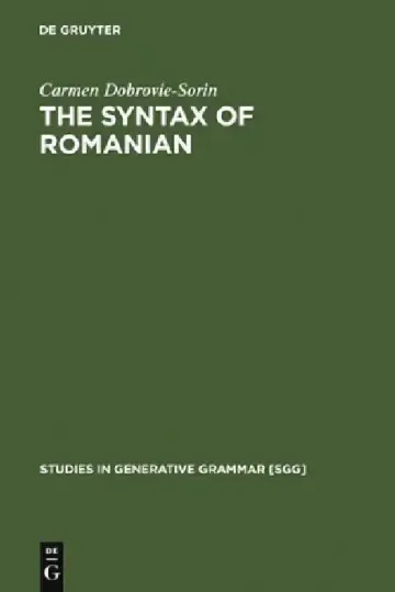 Cover of The Syntax of Romanian