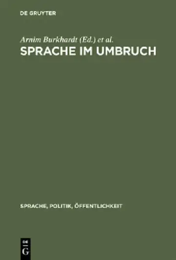 Cover of Sprache Im Umbruch