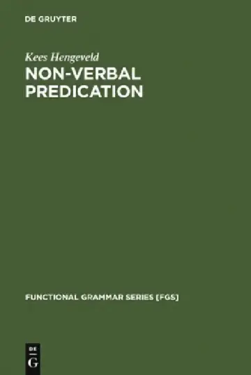 Cover of Non-Verbal Predication