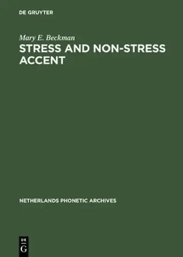 Cover of Stress and Non-Stress Accent