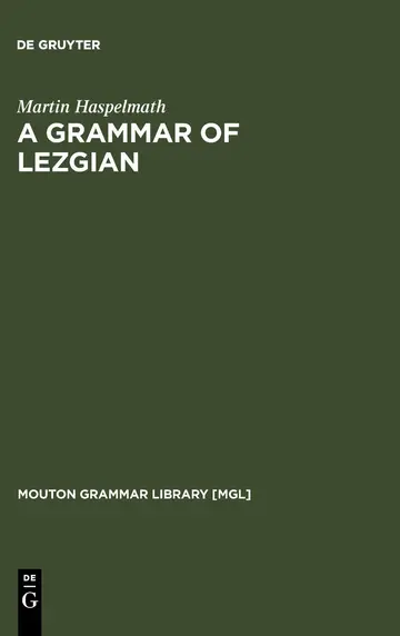 Cover of A Grammar of Lezgian
