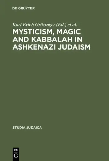 Cover of Mysticism, Magic and Kabbalah in Ashkenazi Judaism