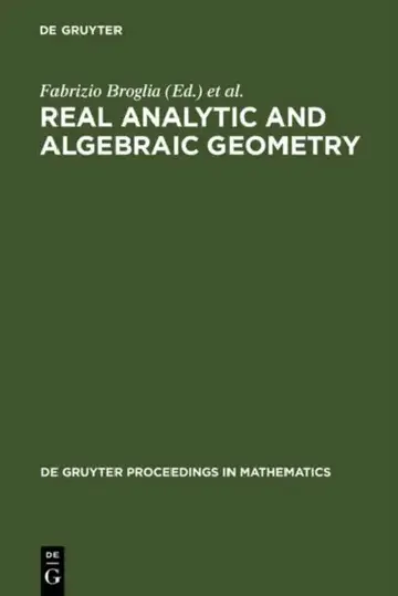 Cover of Real Analytic and Algebraic Geometry