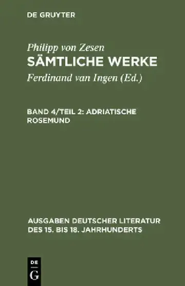 Cover of Adriatische Rosemund