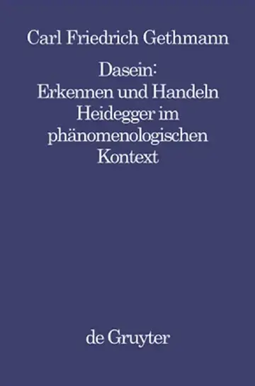 Cover of Dasein