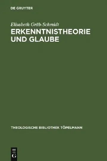 Cover of Erkenntnistheorie und Glaube