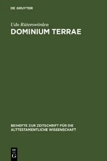 Cover of dominium terrae