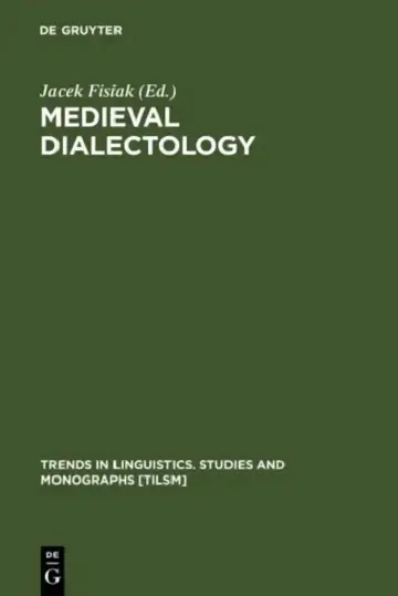 Cover of Medieval Dialectology