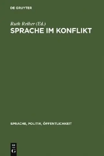 Cover of Sprache Im Konflikt