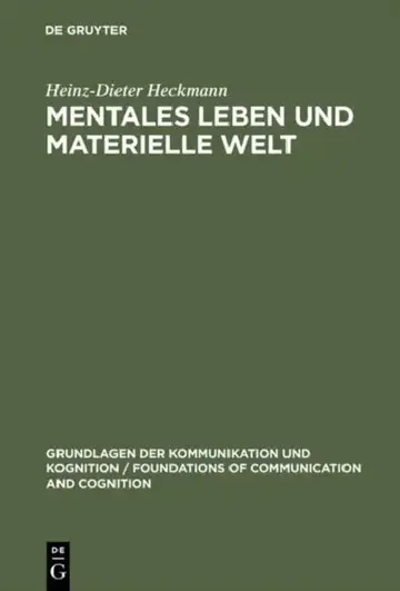 Cover of Mentales Leben und materielle Welt