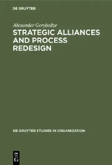 Cover of Strategic Alliances and Process Redesign