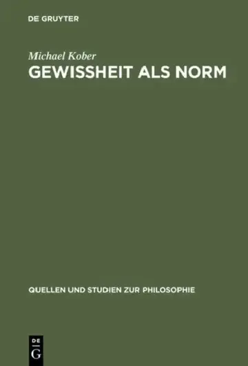 Cover of Gewissheit ALS Norm