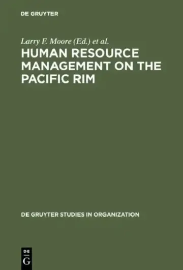 Cover of Human Resource Management on the Pacific Rim