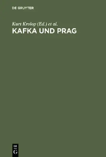 Cover of Kafka und Prag