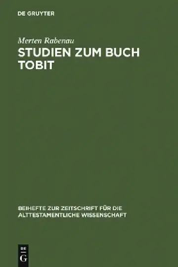 Cover of Studien Zum Buch Tobit