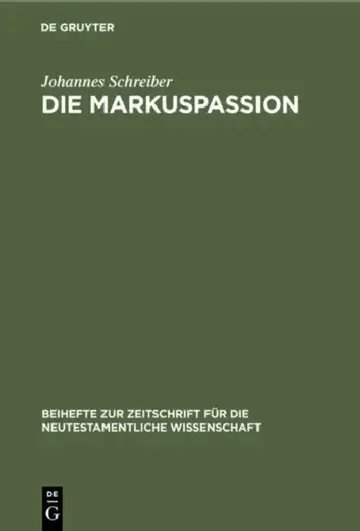 Cover of Die Markuspassion