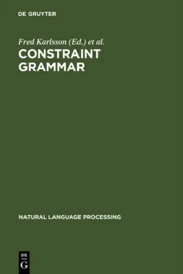 Cover of Constraint Grammar