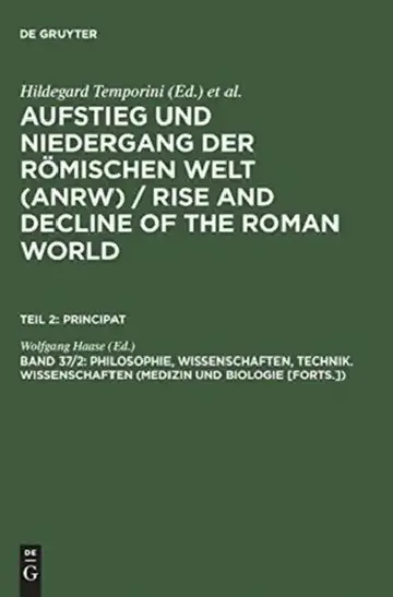 Cover of Philosophie, Wissenschaften, Technik. Wissenschaften (Medizin Und Biologie [Forts.])