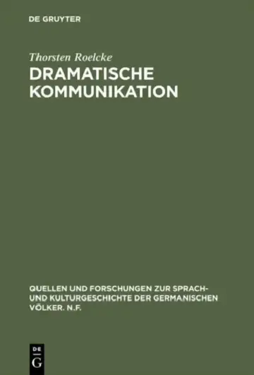 Cover of Dramatische Kommunikation