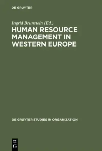 Cover of Human Resource Management in Western Europe