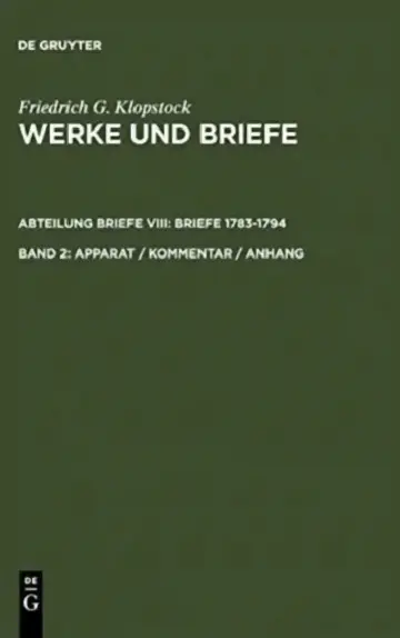 Cover of Apparat / Kommentar / Anhang