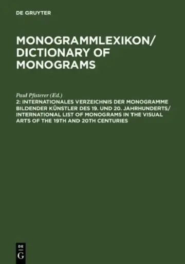 Cover of Dictionary of Monograms 2